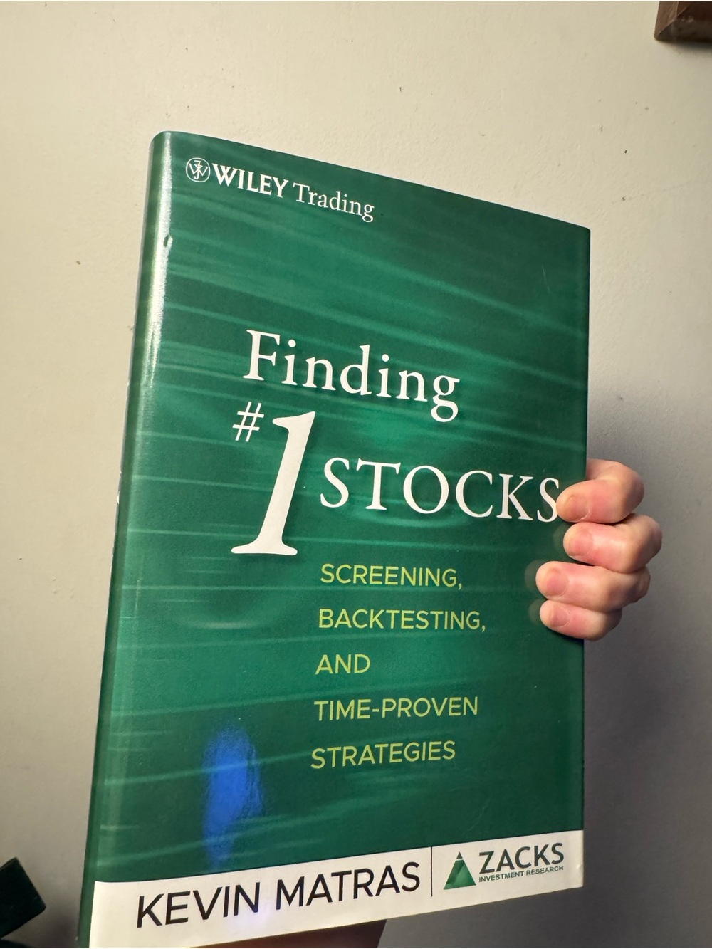 Wiley Green Hardcover: Finding #1 Stocks by Kevin Matras